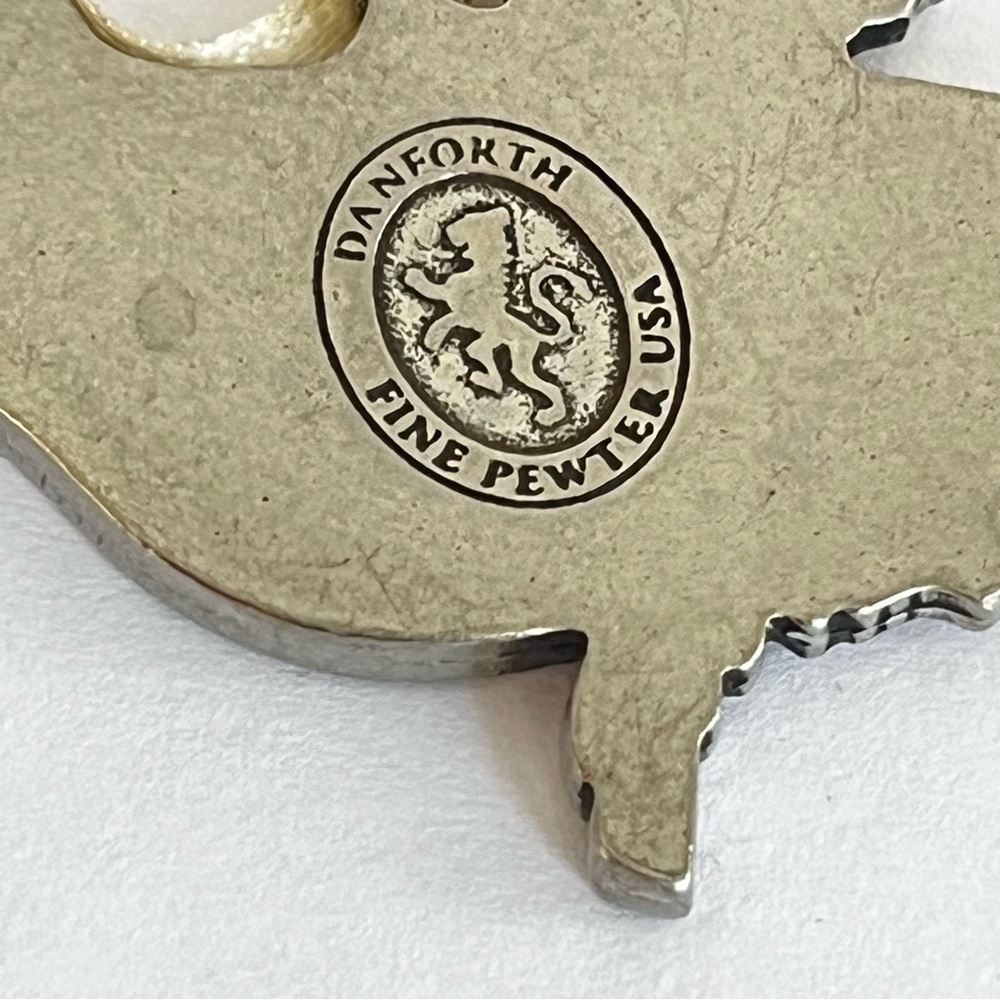 Danforth Pewter Cardinal Ornament - Picture 6 of 8